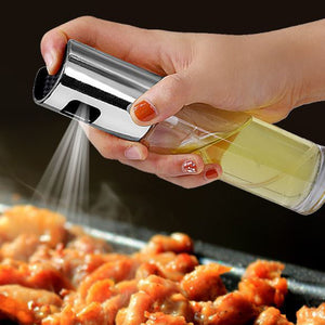 Barbecue Spray Oil Bottle Glass Oil Pot BBQ Baking Vinegar Spray Tank Oil Vinegar Dispenser Kitchen Cooking Tool Accessories